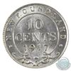 Image 3 : Newfoundland 10-cent 1917c ICCS Certified AU-50