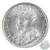 Image 4 : Newfoundland 25-cent 1917C ICCS Certified MS-60. Frosty white coin.