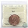 Image 1 : 1-cent 1902 ICCS Certified MS-65 Red
