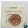 Image 2 : 1-cent 1907 ICCS Certified MS-65 Red. Full red coin with exceptional eye appeal.