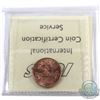 Image 2 : 1-cent 1921 ICCS Certified MS-64 Red. Smooth satin fields with flashy lustre.