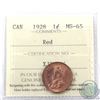 Image 1 : 1-cent 1928 ICCS Certified MS-65 Red. Tied for the highest grade. A great full red coin with soft sa