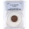 Image 1 : 1-cent 1932 PCGS Certified MS-64 RB.