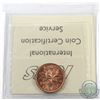 Image 2 : 1-cent 1952 ICCS Certified MS-67 Red. Possibly solo highest graded by ICCS. Spectacular strike!