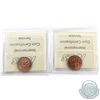 Image 2 : 1-cent 1964 & 1966 ICCS Certified MS-66 Red. 2pcs