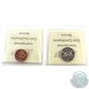 Image 2 : 1-cent 1971 ICCS Certified SP-66 Red Ultra Heavy Cameo & 1971 5-cent ICCS SP-66 Heavy Cameo. 2pcs