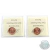 Image 2 : 1-cent 1978 & 1979 ICCS Certified MS-66 Red. 2pcs