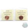 Image 2 : 1-cent 2005 & 2005P ICCS Certified MS-67 Red. 2pcs