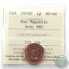 Image 1 : 1-cent 2005P Non Magnetic ICCS Certified MS-66 Red; NBU