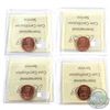 Image 2 : 1-cent 2006P Magnetic, 2006 Non-Magnetic, 2006 Logo Non-Magnetic & 2007 Magnetic ICCS Certified MS-6