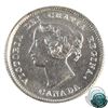 Image 4 : 5-cent 1872H ICCS Certified AU-50. An intersting coin with some die clashes throughout the obverse a