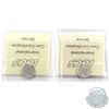 Image 2 : 5-cent 1892 Obverse 2 ICCS EF-40 & 1893 ICCS EF-45. 2pcs