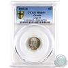 Image 1 : 5-cent 1902H Large H PCGS Certifed MS-65+. A flashy coin with hints of golden tones throughout.