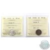 Image 1 : 5-cent 1902H Large H ICCS MS-64 & 1903H Large H ICCS VF-20. 2pcs