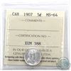 Image 1 : 5-cent 1907 ICCS Certified MS-64. Full blast white.