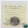 Image 1 : 5-cent 1928 ICCS Certified MS-65! Tied for highest grade by ICCS.