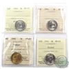 Image 1 : 5-cent 1940, 1941, 1942 Nickel & 1942 Tombac ICCS Certified MS-63. 4pcs