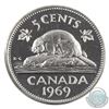 Image 3 : 5-cent 1969 ICCS Certified PL-66 Ultra Heavy Cameo