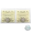 Image 1 : 10-cent 1871 ICCS Certified F-15 & 1872H ICCS G-6. 2pcs