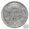 Image 3 : 10-cent 1871H ICCS Certified AU-55. A bright coin with some minor die cracks on the obverse and some