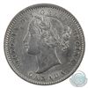 Image 4 : 10-cent 1871H ICCS Certified AU-55. A bright coin with some minor die cracks on the obverse and some