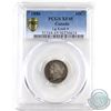 Image 1 : 10-cent 1886 Large Knob 6, Obv. 4 PCGS Certified EF-45. An attractively toned coin with light center