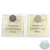 Image 2 : 10-cent 1894 Obverse 5 ICCS F-15 & 1894 Obverse 6 ICCS F-12. 2pcs