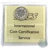 Image 2 : 10-cent 1899 Large 9's, Repunched 9 ICCS Certified MS-63. Scarce Variety! A very attractive coin wit