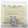 Image 1 : 10-cent 1904 ICCS Certified AU-55