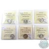 Image 2 : 10-cent 1954 MS-64, 1955 MS-65, 1956 Dot MS-64, 1956 MS-64, 1957 Norweb Collection MS-64 & 1959 MS-6