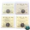 Image 1 : 10-cent 2000, 2001P, 2001P Volunteers, 2002P ICCS Certified MS-66. 4pcs.