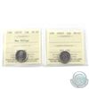 Image 1 : 10-cent 2003P New Effigy & 2004P ICCS Certified MS-67. 2pcs