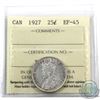 Image 1 : 25-cent 1927 ICCS Certified EF-45. **Key Date**