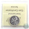 Image 2 : 25-cent 1953 Small Date, ICCS Certified PL-66 Cameo. Bright flashy coin on this rare low mintage str