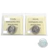 Image 2 : 25-cent 1955 & 1956 ICCS Certified MS-65. 2pcs