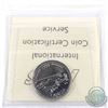 Image 2 : 25-cent 1999 November Mule (missing the 25 cents from the coin) ICCS Certified MS-65 NBU.