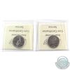 Image 2 : 25-cent 2008 Freestyle Skiing & 2011 ICCS Certified MS-67. 2pcs