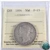 Image 1 : 50-cent 1894 ICCS Certified F-15. *Key Date*