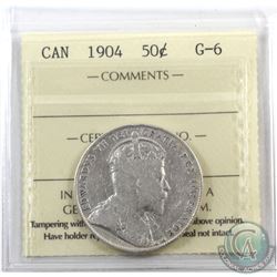 50-cent 1904 ICCS Certified G-6