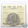 Image 1 : 50-cent 1909 ICCS Certified VF-30.