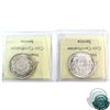 Image 2 : 50-cent 1940 & 1941 ICCS Certified MS-63. 2pcs
