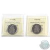 Image 2 : 50-cent 2012 & 2013 ICCS Certified MS-67. 2pcs
