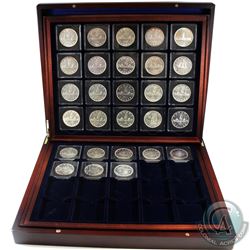 Silver $1 1935 to 1967 Complete set, including all key dates! The 1948 grades at AU-50. On average c