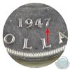 Image 5 : Silver $1 1947 Pointed 7 with Dot ICCS Certified EF-40.