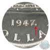 Image 5 : Silver $1 1947 Maple Leaf, ICCS Certified SP-62. Rare specimen strike! Bright coin with mirror like 