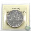 Image 2 : Silver $1 1947 Maple Leaf ICCS Certified EF-40. A nice mid-grade example of this key date variety.