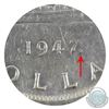 Image 5 : Silver $1 1947 Maple Leaf ICCS Certified EF-40. A nice mid-grade example of this key date variety.