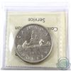 Image 2 : Silver $1 1955 Arnprior with Die Break ICCS Certified MS-63.