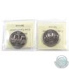 Image 2 : Nickel $1 1982 Constitution ICCS Certified MS-65 & 1985 ICCS MS-66. 2pcs