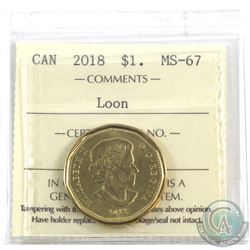 Loon $1 2018 ICCS Certified MS-67
